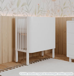 Kit de Transformação Para Mini Berço Nord - Branco