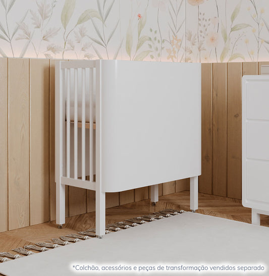 Kit de Transformação Para Mini Berço Nord - Branco