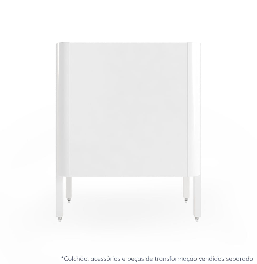 Kit de Transformação Para Mini Berço Nord - Branco