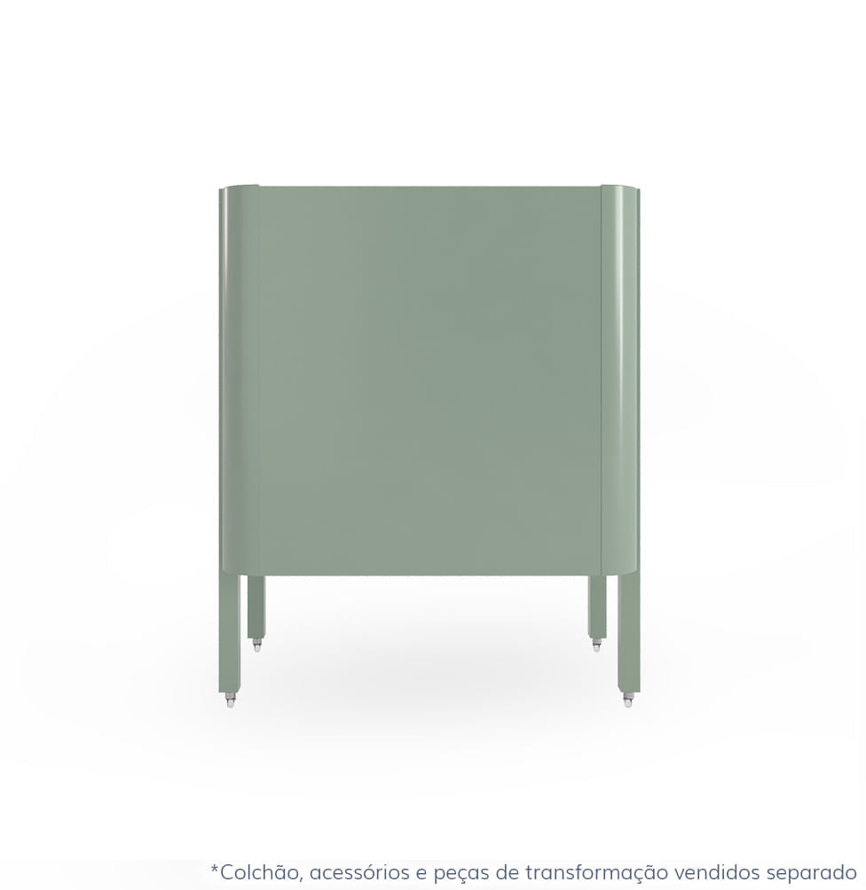 Kit de Transformação Para Mini Berço Nord - Verde Jardim