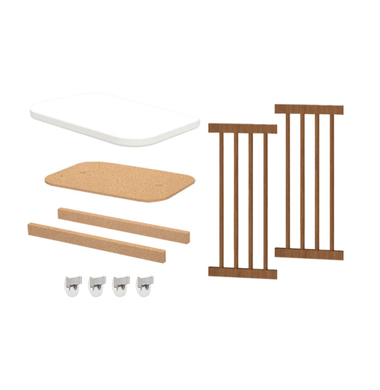 Kit de Transformação Para Mini Berço Nord - Freijó