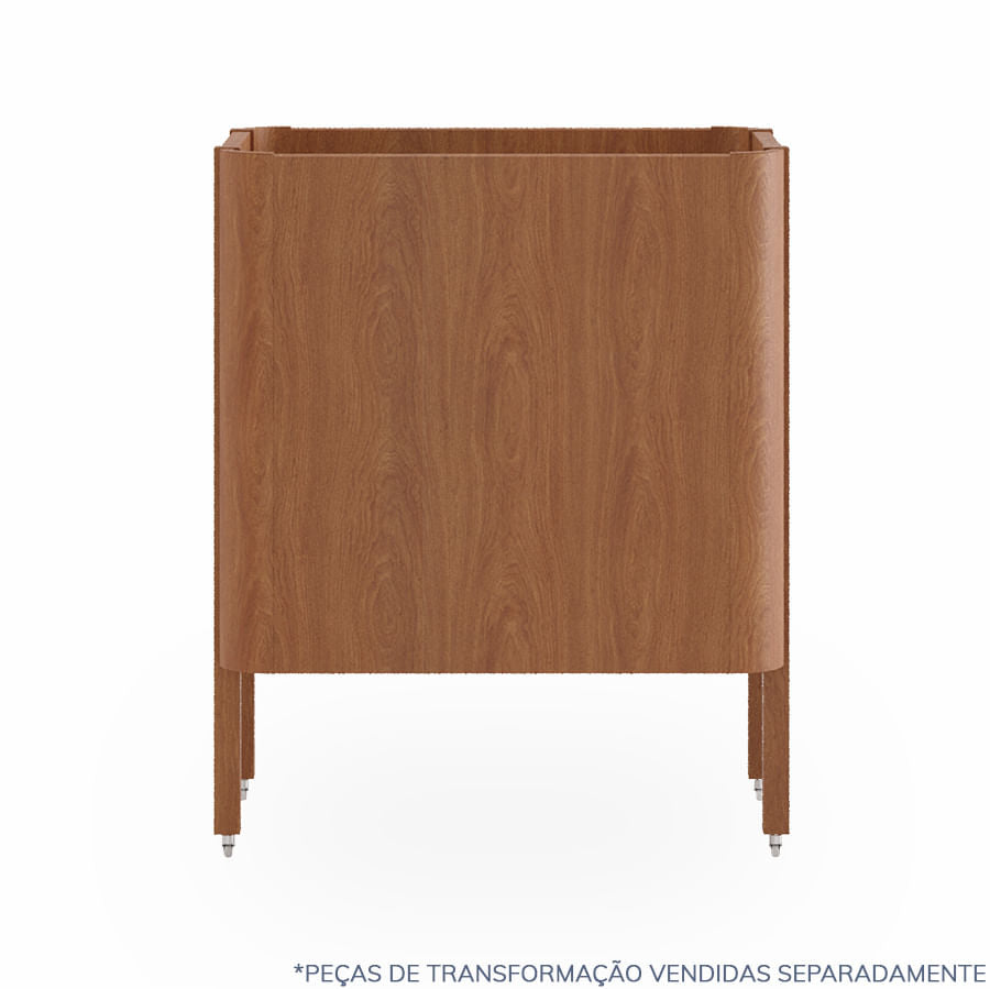 Kit de Transformação Para Mini Berço Nord - Freijó