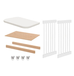 Kit de Transformação Para Mini Berço Haus Nature - Branco