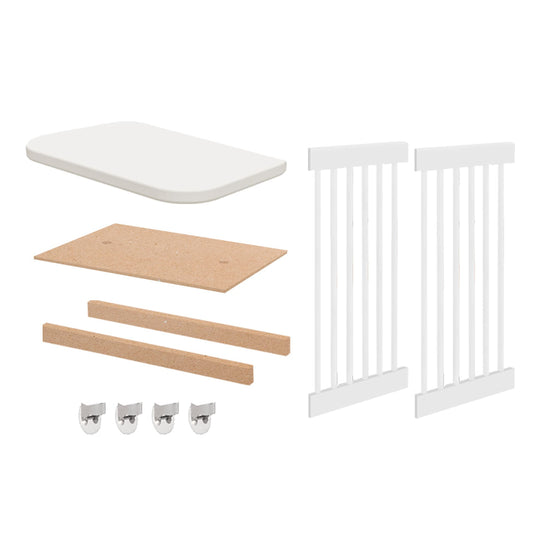 Kit de Transformação Para Mini Berço Haus Nature - Branco