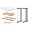 Kit de Transformação Para Mini Berço Haus Nature - Verde Jardim