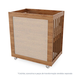 Kit de Transformação Para Mini Berço Haus Nature - Freijó