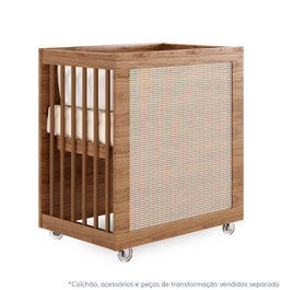Kit de Transformação Para Mini Berço Haus Nature - Freijó