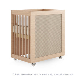 Kit de Transformação Para Mini Berço Haus Nature - Carvalho