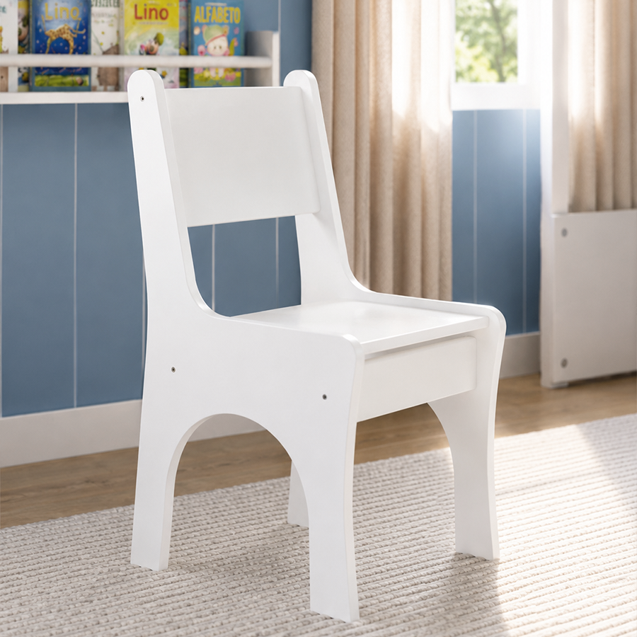 Cadeira Infantil Slim - Branca