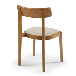 Conjunto de 2 Cadeiras Para Mesa de Jantar Petit Freijó - Cru