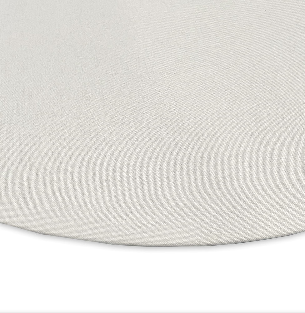 Tapete Infantil Redondo Linho - Bege