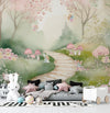 Papel de Parede Infantil Jardim Encantado das Fadas - Mural