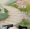 Papel de Parede Infantil Jardim Encantado das Fadas - Mural