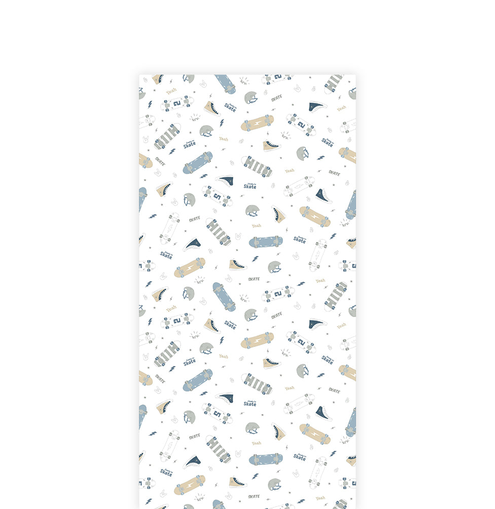 Papel de Parede Skate Azul