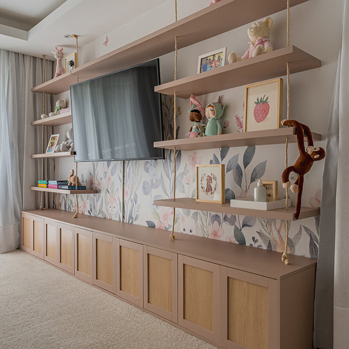 Quarto da Nicole e Manu @biaebrancaferes