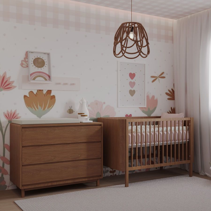 Quarto da Fernanda - Floral