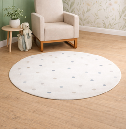 Tapete Infantil Redondo Poá - Verde