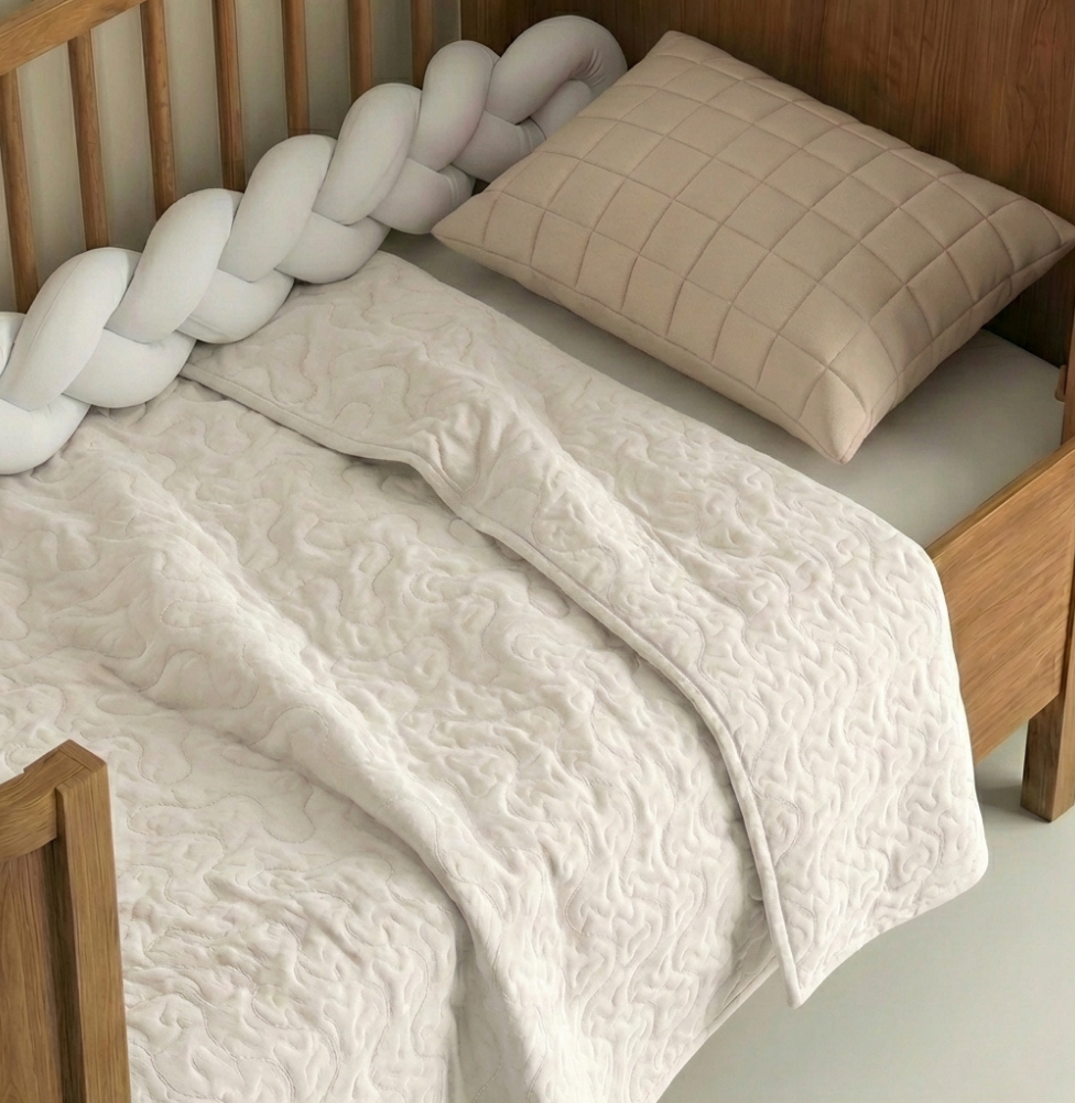 Colcha Para Berço Infinity - Palha