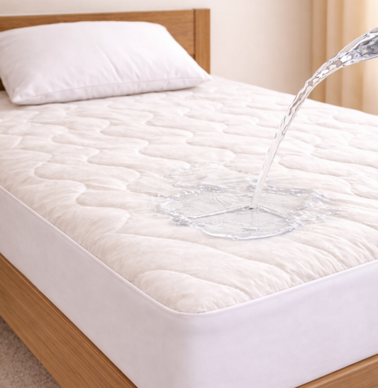 Protetor de Colchão Solteiro Impermeável Cru