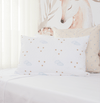 Capa de Almofada Bordado Nuvem 60x40cm - Branco