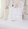 Capa de Almofada Bordado Nuvem 50x50cm - Branco