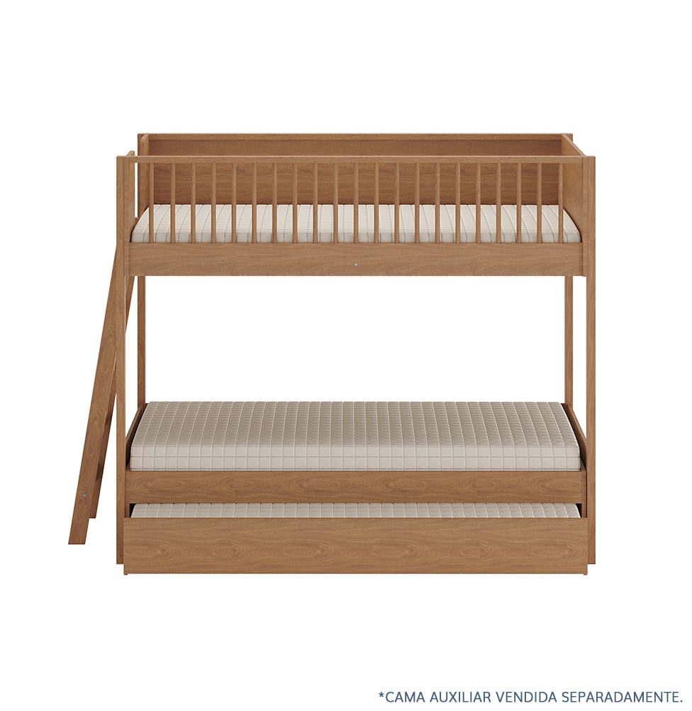 Beliche Slim Com Cama Turca Solteiro - Freijó