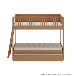 Beliche Slim Com Cama Turca Solteiro - Freijó