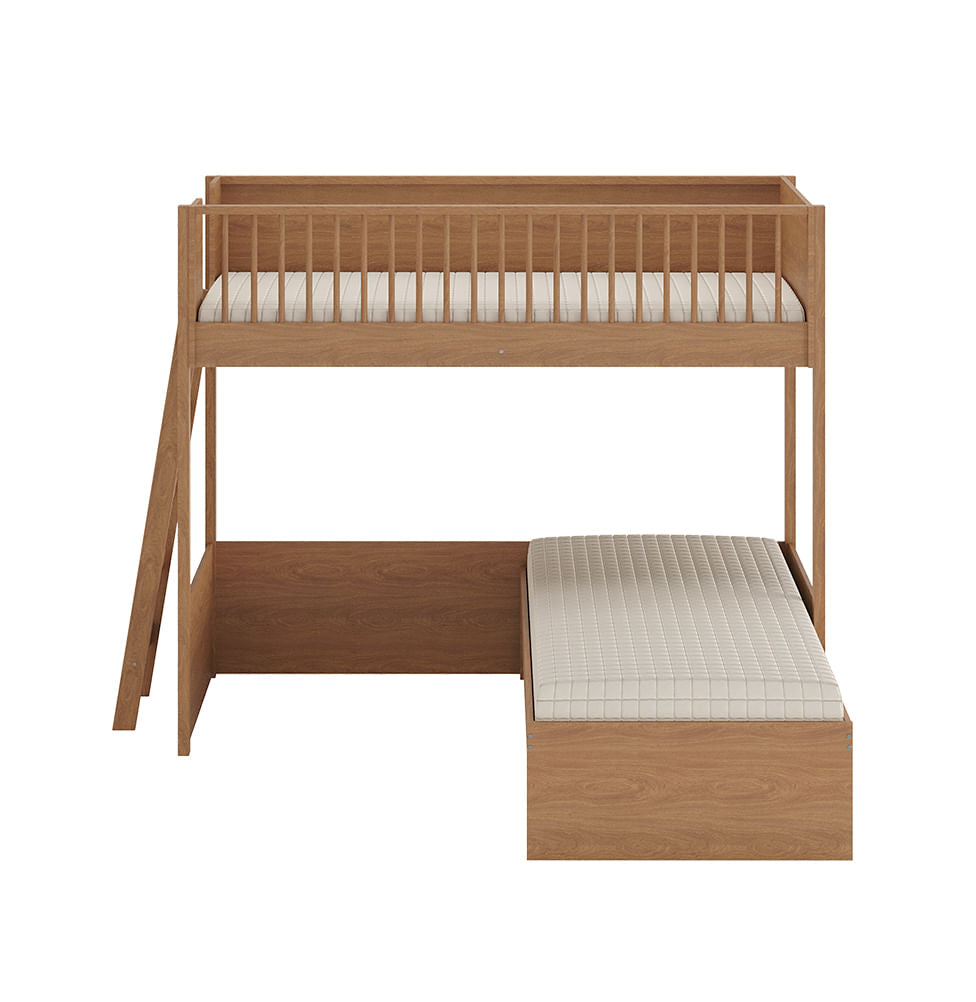 Beliche Slim Com Cama Turca Solteiro - Freijó