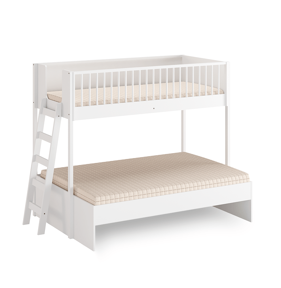 Beliche Slim Com Cama Turca Casal - Branco