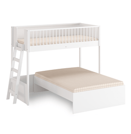 Beliche Slim Com Cama Turca Casal - Branco