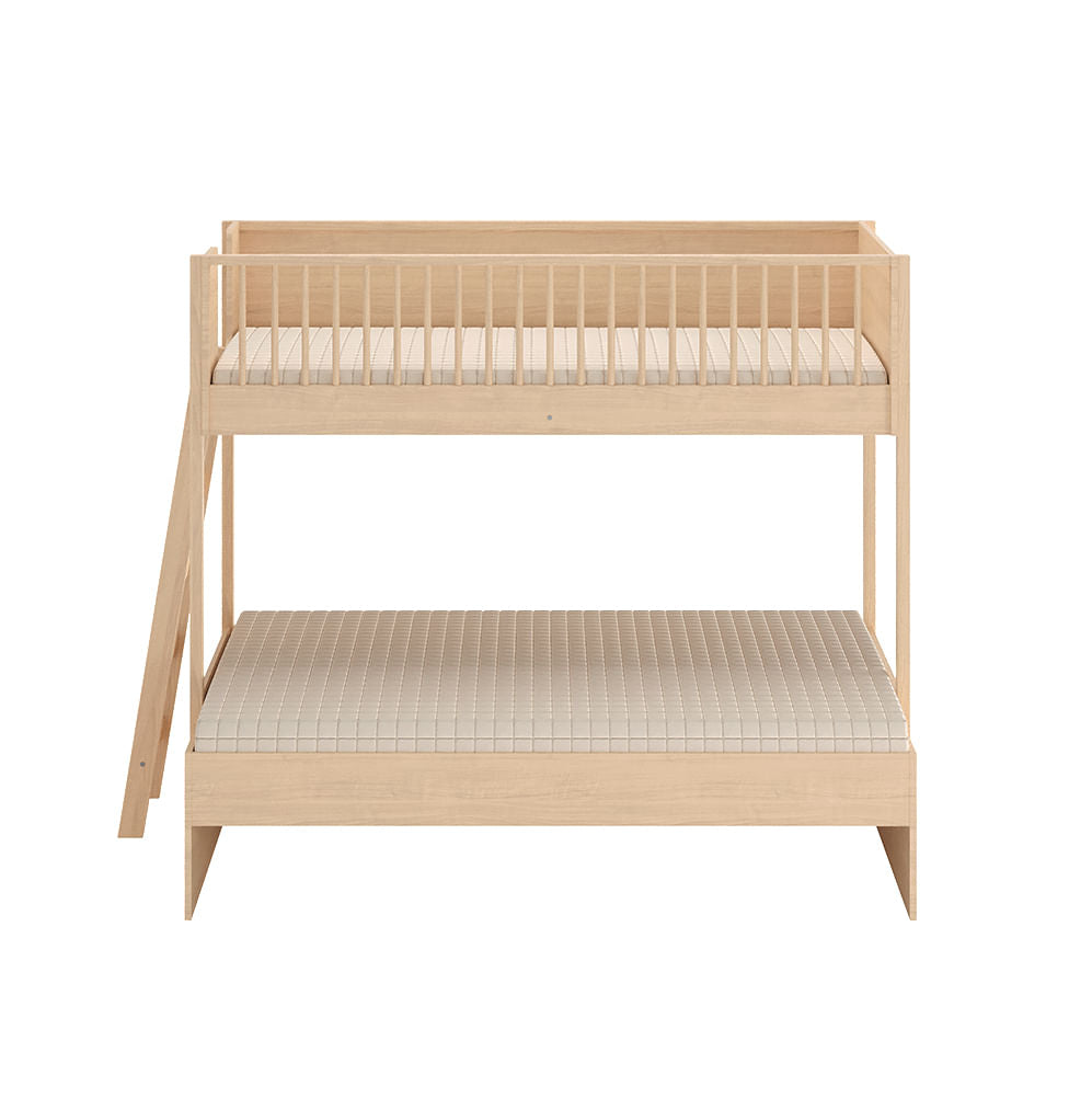 Beliche Slim Com Cama Turca Casal - Carvalho