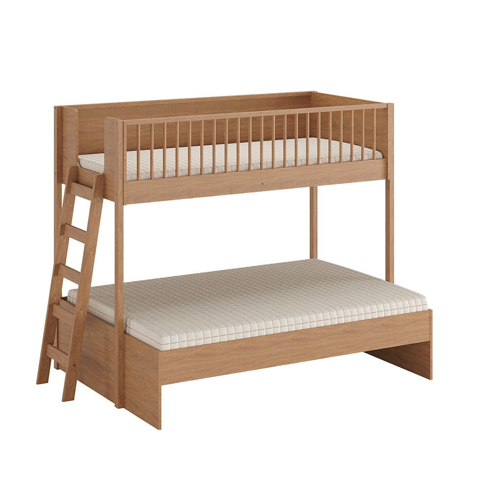 Beliche Slim Com Cama Turca Casal - Freijó