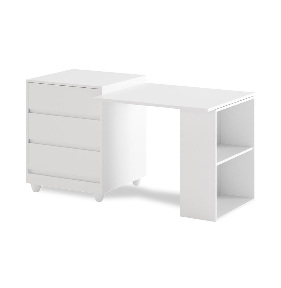 Berço Go Com Casinha Multifuncional 6 em 1 - Branco