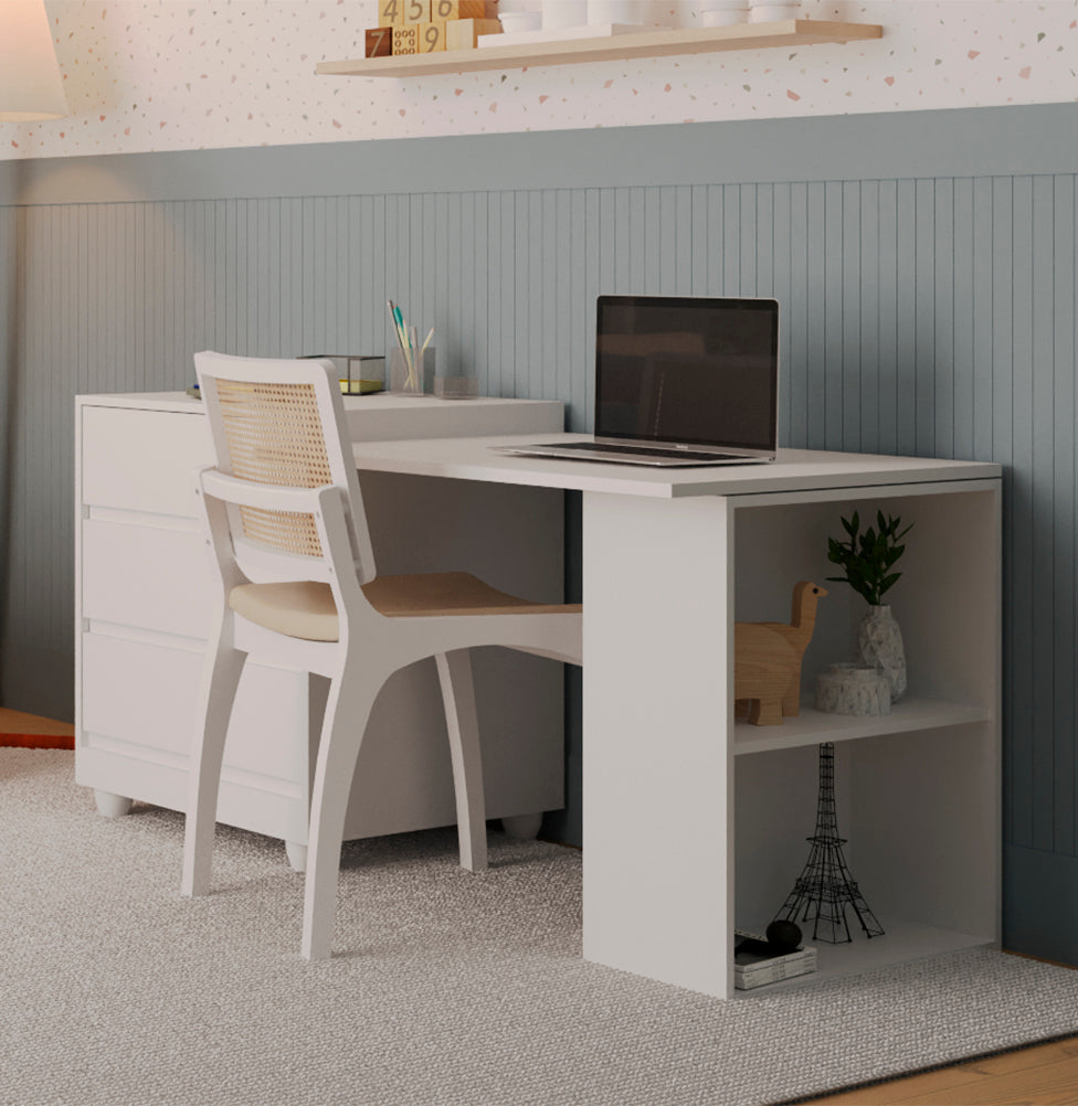 Berço Go Com Casinha Multifuncional 6 em 1 - Branco