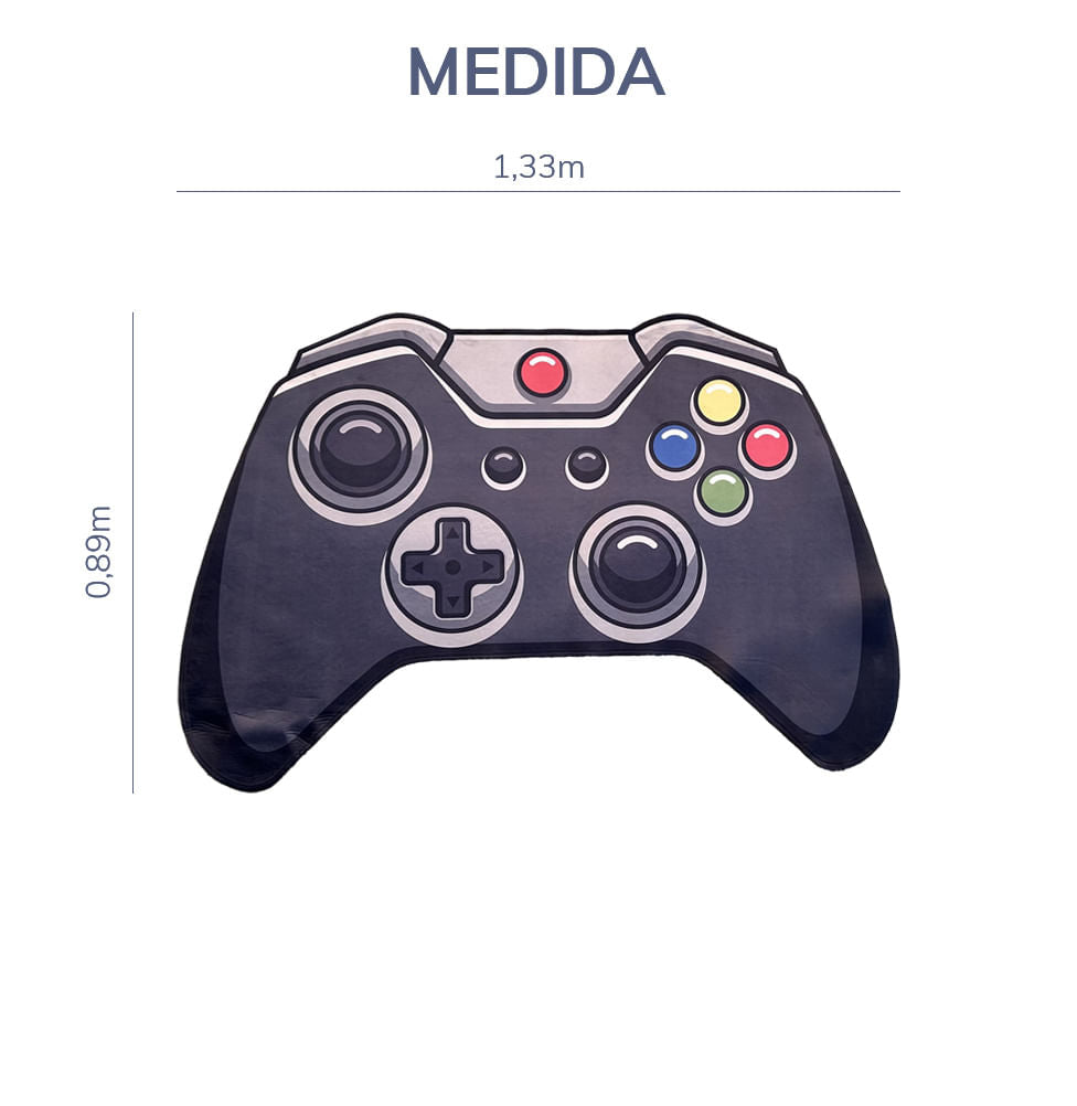 Tapete Infantil Controle Game Playmat