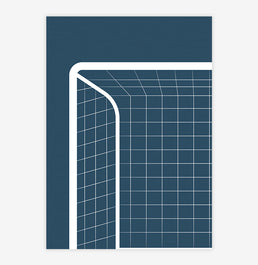 Quadro Infantil Gol Marinho - Vertical 