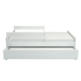 Cama Up 2 em 1 com Cama Auxiliar - Branco