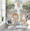 Papel de Parede Cola Infantil Selva dos Bichos - Mural 2,50m x 2,70m - Bota Fora 