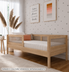 Cama Sofá Haus Nature Com Palha 2 em 1 Montessoriana - Carvalho