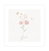 Quadro Infantil Flores Candy Personalizado - Quadrado