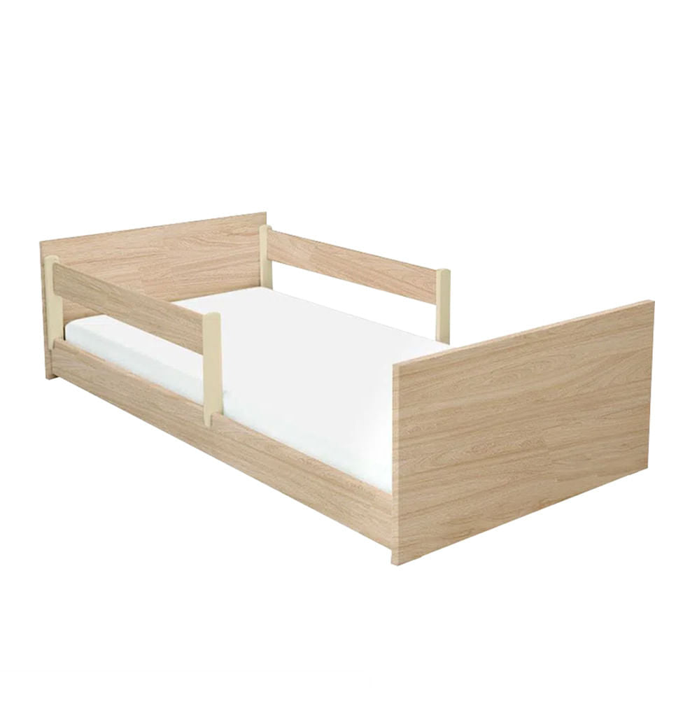 Cama Up 2 em 1 Montessoriana - Carvalho 