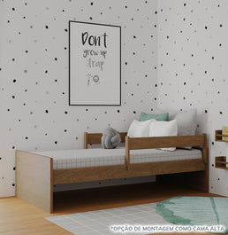 Cama Up 2 em 1 Montessoriana - Freijó