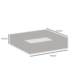 Conjunto 2 Gavetas Slim - Greige