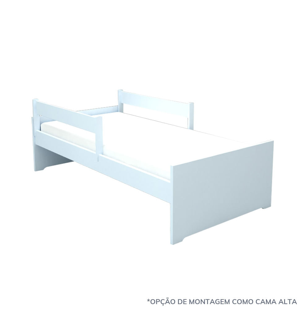 Cama Up 2 em 1 Montessoriana - Azul Claro