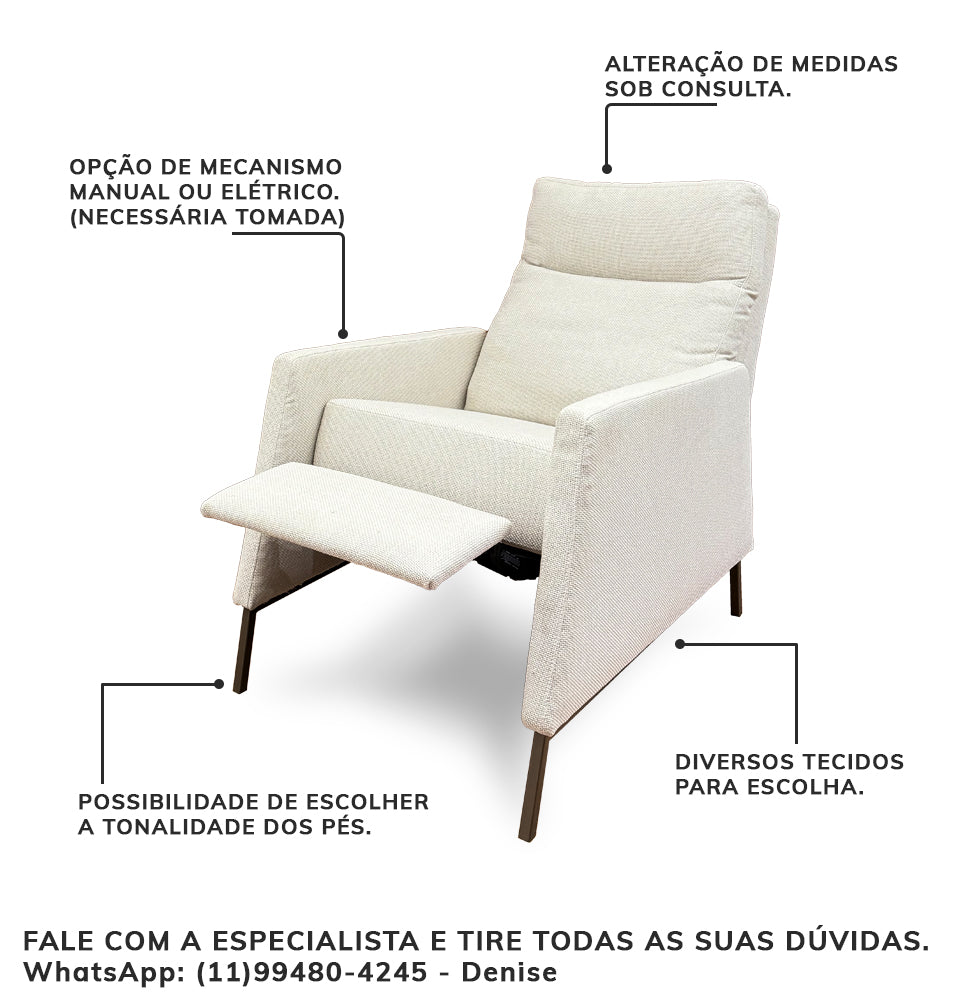 Poltrona Square - Personalizada