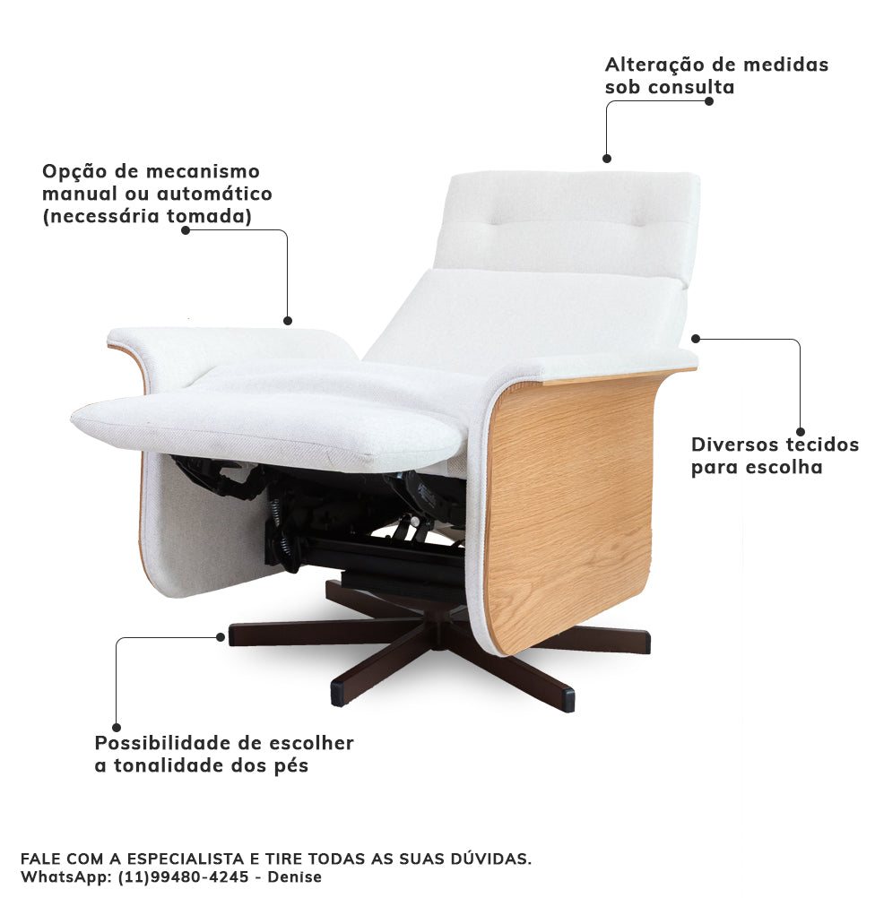 Poltrona Rio - Personalizada