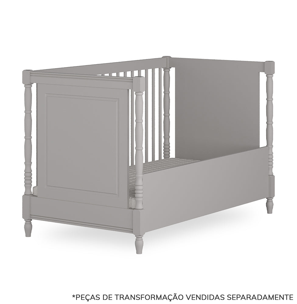 Berço Monet 3 em 1 - Greige