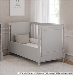 Berço Monet 3 em 1 - Greige