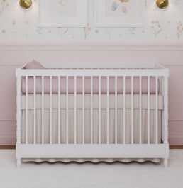Berço Monet 3 em 1 Palitado - Branco