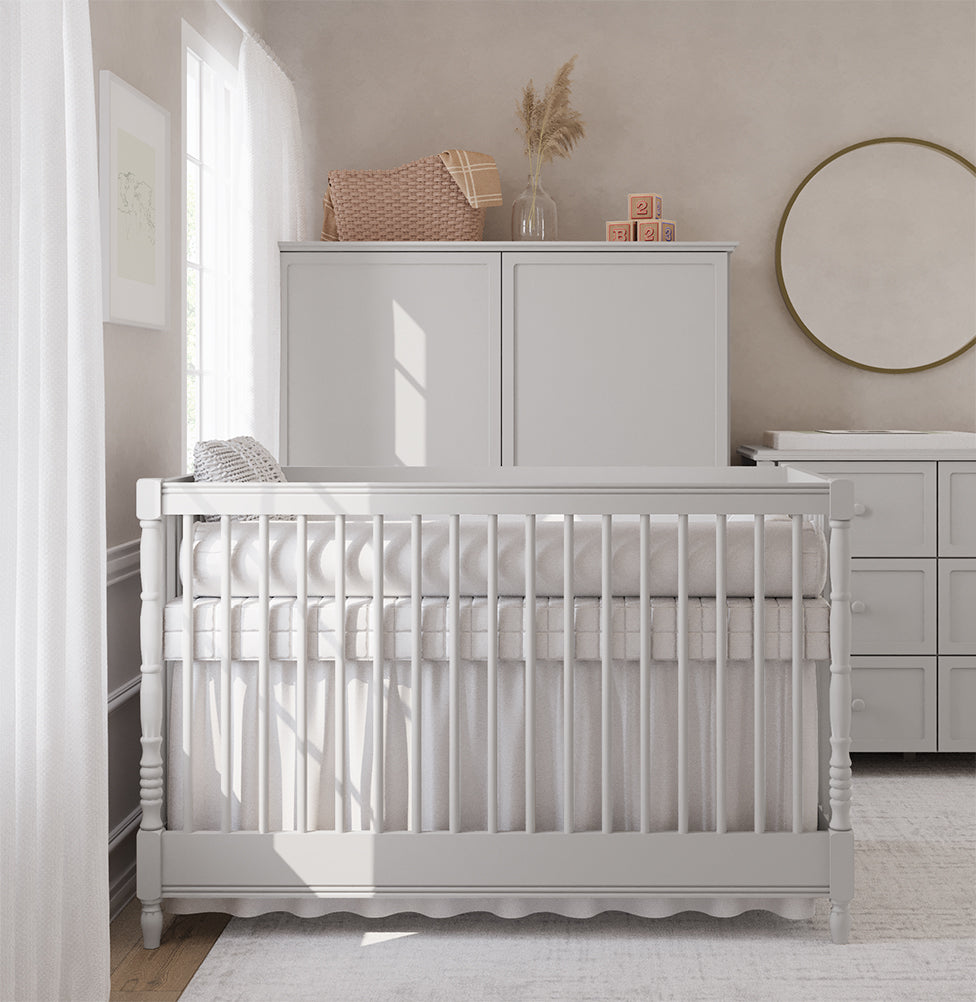 Berço Monet 3 em 1 Palitado - Greige